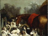 Sleeping Bloodhound-Edwin Henry Landseer-Giclee Print