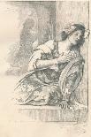 Portion of Illustration for Mrs Blashfields Parlour Plays, C1901-Edwin Howland Blashfield-Giclee Print