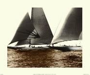 The Vanitie During the America's Cup, CA. 1900-1910-Edwin Levick-Stretched Canvas