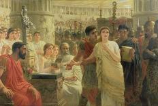 Pharaoh's Daughter - the Finding of Moses, 1886-Edwin Longsden Long-Giclee Print