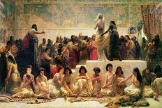 The Babylonian Marriage Market, 1875-Edwin Longsden Long-Giclee Print