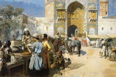 A Court in the Alhambra in the Time of the Moors-Edwin Lord Weeks-Giclee Print