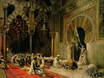 Interior of the Mosque at Cordoba, C.1880-Edwin Lord Weeks-Giclee Print