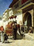 Interior of the Mosque at Cordoba, C.1880-Edwin Lord Weeks-Framed Giclee Print