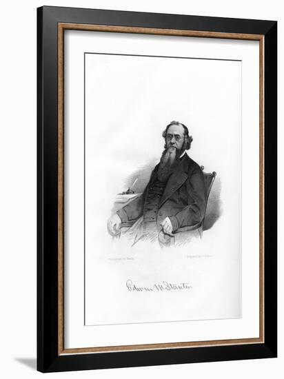 Edwin Mcmasters Stanton, American Lawyer, Politician, 1862-1867-Brady-Framed Giclee Print