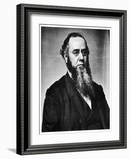 Edwin Mcmasters Stanton, President Lincoln's Secretary of War, 1860S-MATHEW B BRADY-Framed Giclee Print