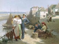 The Flirtatious Fisherman-Edwin Roberts-Giclee Print