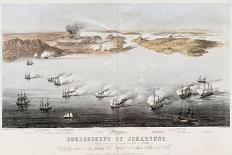 Bombardment of Bomarsund, 1854-Edwin Thomas Dolby-Giclee Print