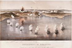Bombardment of Bomarsund, 1854-Edwin Thomas Dolby-Giclee Print
