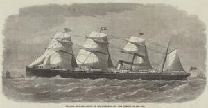 The Screw Steam-Ship Adriatic, of the White Star Line, from Liverpool to New York by Edwin Weedon