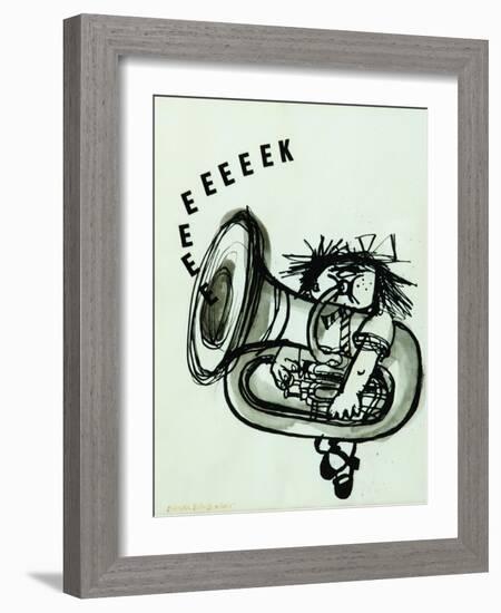 Eeeeeeek!-Brenda Brin Booker-Framed Giclee Print