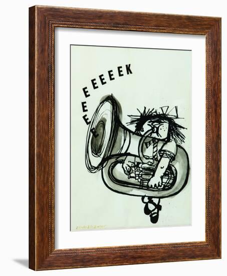 Eeeeeeek!-Brenda Brin Booker-Framed Giclee Print