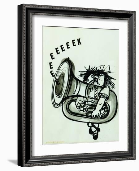 Eeeeeeek!-Brenda Brin Booker-Framed Giclee Print