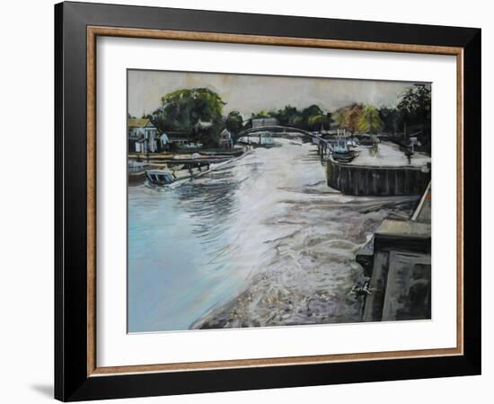 Eel Pie Island-John Erskine-Framed Giclee Print