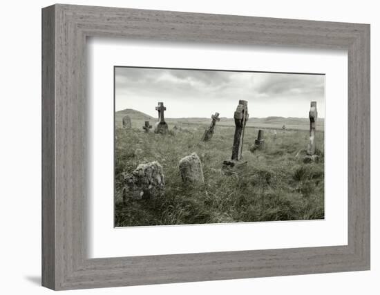 Eerie Gravesite-sumnersgraphicsinc-Framed Photographic Print