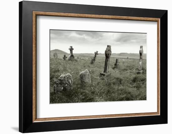 Eerie Gravesite-sumnersgraphicsinc-Framed Photographic Print