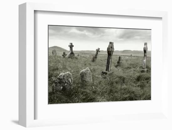 Eerie Gravesite-sumnersgraphicsinc-Framed Photographic Print