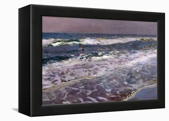 Efecto de Manana en el Mar (Valencia), 1908-Joaqu?n Sorolla y Bastida-Framed Premier Image Canvas