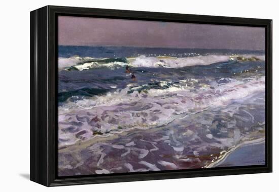 Efecto de Manana en el Mar (Valencia), 1908-Joaqu?n Sorolla y Bastida-Framed Premier Image Canvas