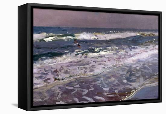 Efecto de Manana en el Mar (Valencia), 1908-Joaqu?n Sorolla y Bastida-Framed Premier Image Canvas