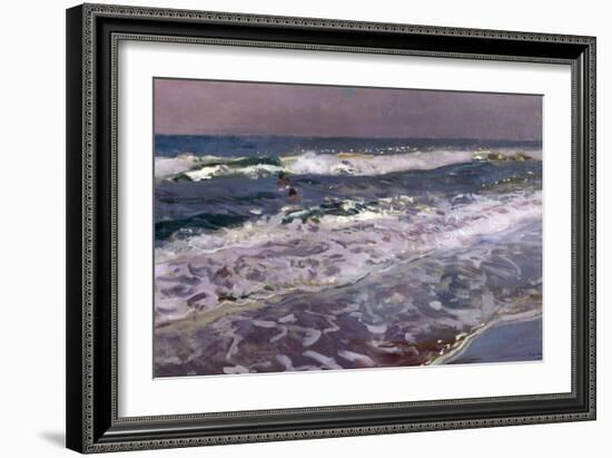 Efecto de Manana en el Mar (Valencia), 1908-Joaqu?n Sorolla y Bastida-Framed Giclee Print