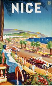 Nice, Ca, 1930 by Eff d'Hey