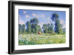 Effect of Spring, Giverny, 1890-Claude Monet-Framed Giclee Print