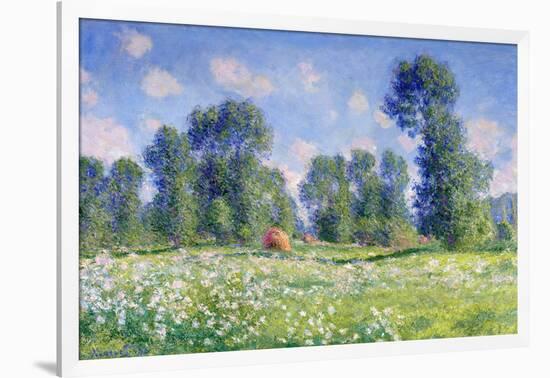 Effect of Spring, Giverny, 1890-Claude Monet-Framed Premium Giclee Print