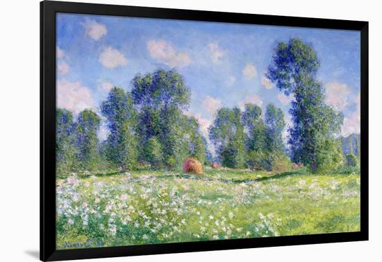 Effect of Spring, Giverny, 1890-Claude Monet-Framed Premium Giclee Print