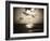 Effect of the Sun, Sunset at a Beach-Gustave Le Gray-Framed Giclee Print