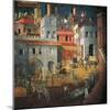Effects of Good Government in City-Ambrogio Lorenzetti-Mounted Giclee Print
