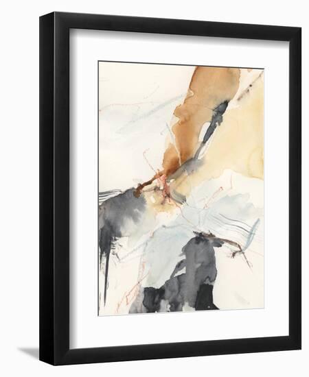 Efflux II-Victoria Borges-Framed Premium Giclee Print