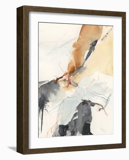 Efflux II-Victoria Borges-Framed Art Print