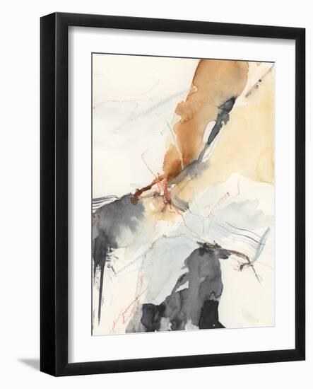Efflux II-Victoria Borges-Framed Art Print