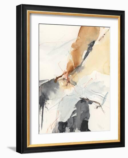 Efflux II-Victoria Borges-Framed Art Print