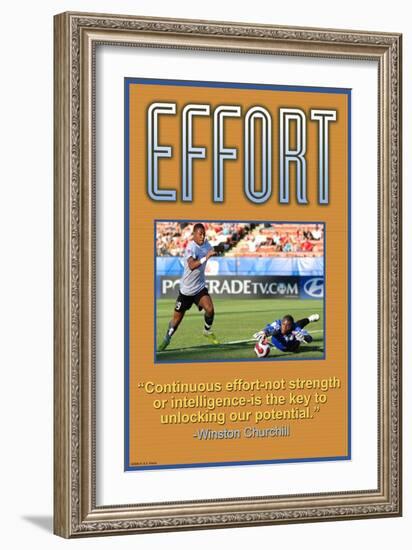 Effort-null-Framed Premium Giclee Print