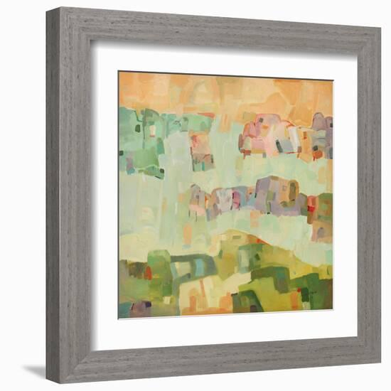 Effortless-Mohammed Jassim Al-Zubaidi-Framed Art Print