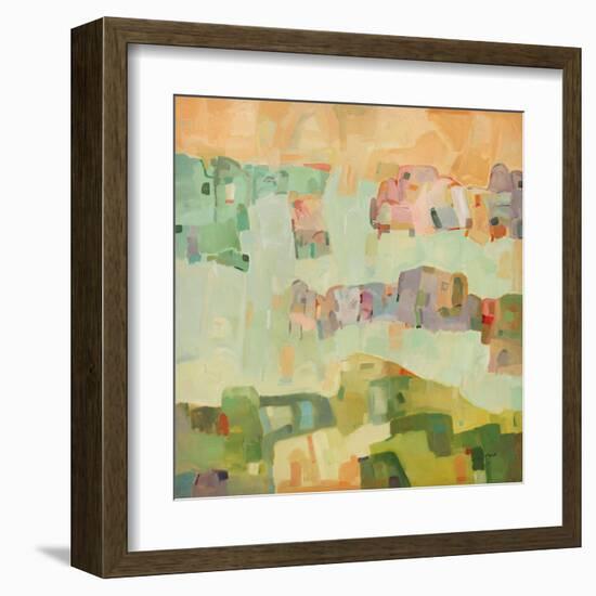 Effortless-Mohammed Jassim Al-Zubaidi-Framed Art Print