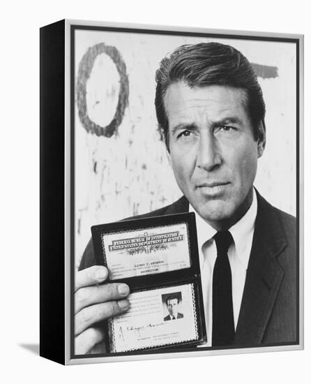 Efrem Zimbalist Jr. - The F.B.I.-null-Framed Stretched Canvas