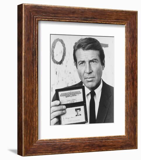 Efrem Zimbalist Jr. - The F.B.I.-null-Framed Photo