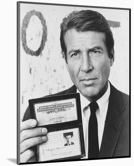 Efrem Zimbalist Jr. - The F.B.I.-null-Mounted Photo