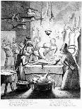 Gentlemen Tasting Wine in a Cellar-Egbert Van Heemskerck-Framed Premier Image Canvas