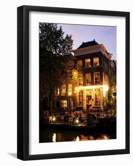 Egelantiersgracht, Amsterdam, the Netherlands (Holland)-Sergio Pitamitz-Framed Photographic Print