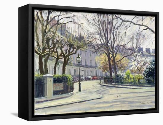 Egerton Crescent, London-Julian Barrow-Framed Premier Image Canvas