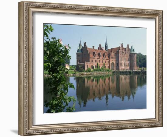 Egeskov Castle, Funen, Denmark, Scandinavia, Europe-Woolfitt Adam-Framed Photographic Print