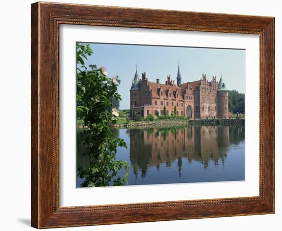 Egeskov Castle, Funen, Denmark, Scandinavia, Europe-Woolfitt Adam-Framed Photographic Print