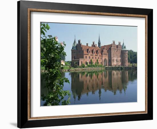 Egeskov Castle, Funen, Denmark, Scandinavia, Europe-Woolfitt Adam-Framed Photographic Print