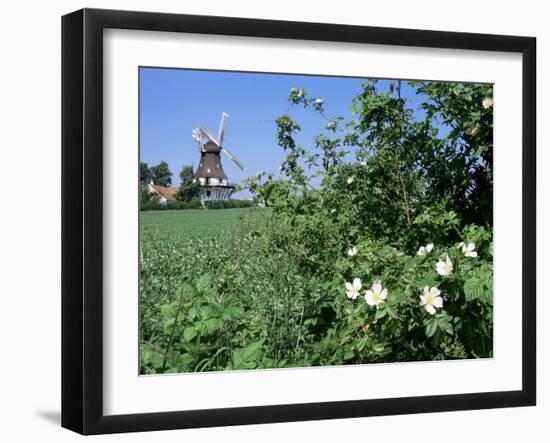 Egeskov Mill, Funen, Denmark, Scandinavia-Adam Woolfitt-Framed Photographic Print