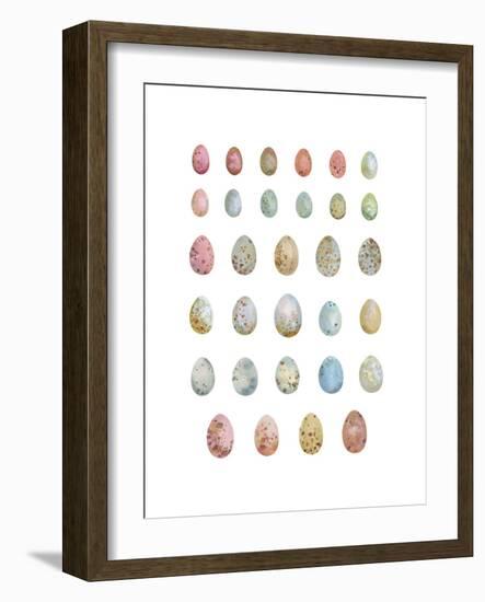 Egg Collection-Sandra Jacobs-Framed Giclee Print