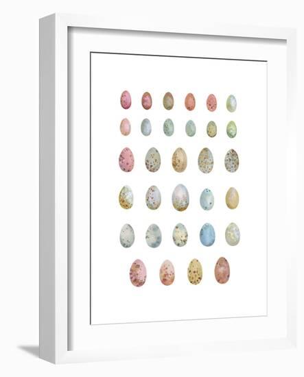 Egg Collection-Sandra Jacobs-Framed Giclee Print